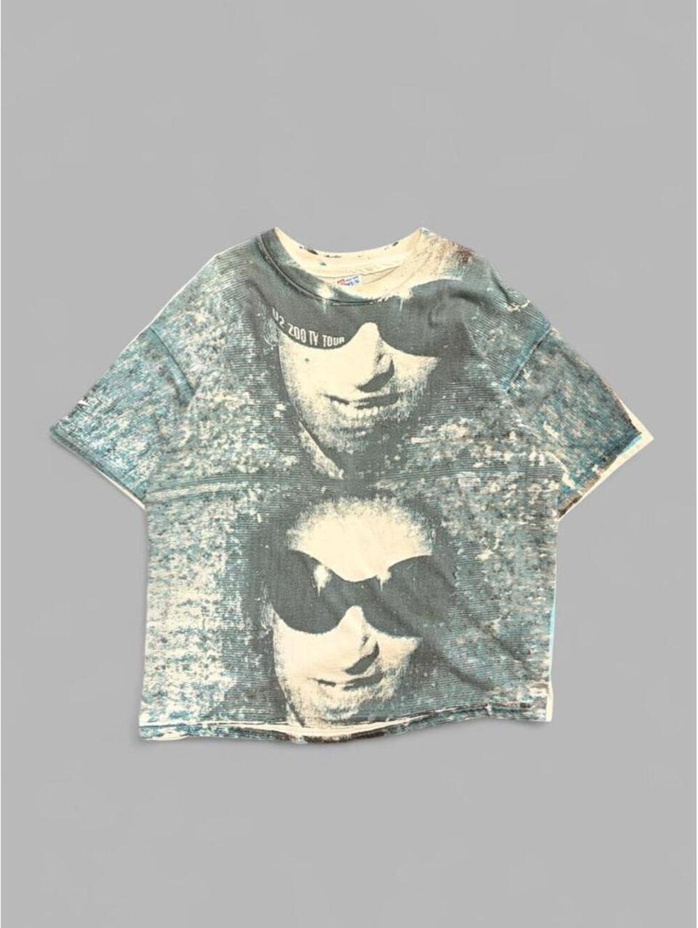 Vintage 90s U2 Zoo TV Tour AOP